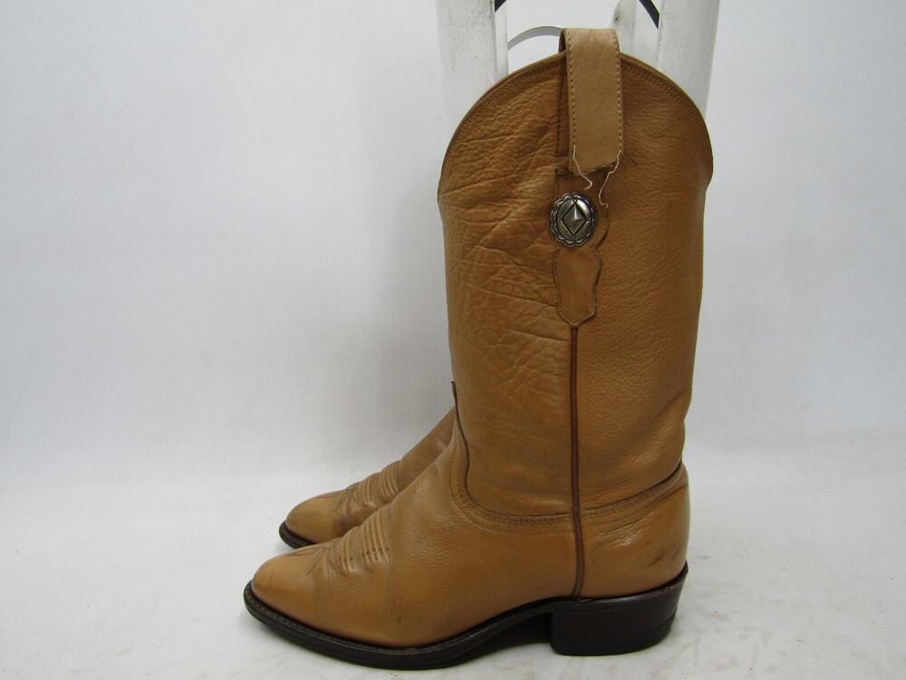 DAN POST Womens Size 6 M Brown Leather Cowboy Western Boots